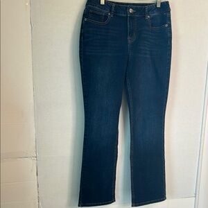 M Jeans by Maurice’s Mid Rise Dark Wash Denim Jean. Size 12Reg